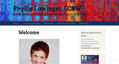 Desktop Screenshot of phyllislowinger.com